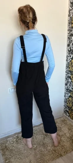 Online Shein velvetines kelnes su petnesom