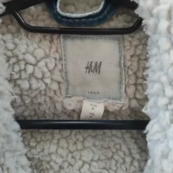 Outlet H&M Sherpa denim winter jacket