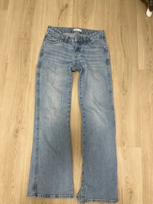 Clearance Gina Tricot Siniset flare farkut XS