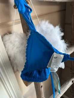 Discount H&M Siniset virkatut bikinit