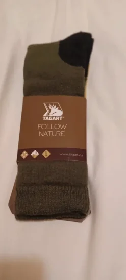 Discount Tagart Skarpety zimowe terenowe 43-46 wełna męskie