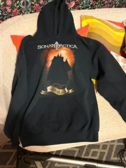 Clearance Sonata Arctica -huppari selkäpainatuksella