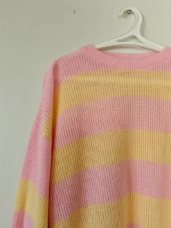 New Söpö raidallinen neule koko S