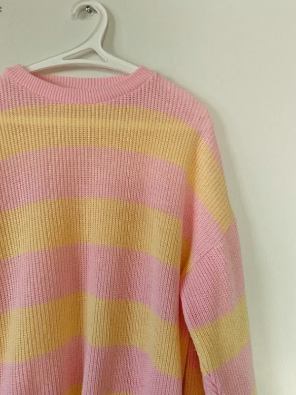 New Söpö raidallinen neule koko S