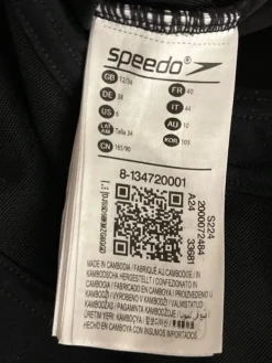 Sale Speedo Endurance+ Power W-uimapuku. Pehmustetut/irrotettavat kupit. Takana läpinäkyvä kaistale.