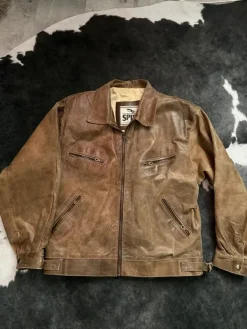 Outlet Spirit aristomann vintage nahkatakki