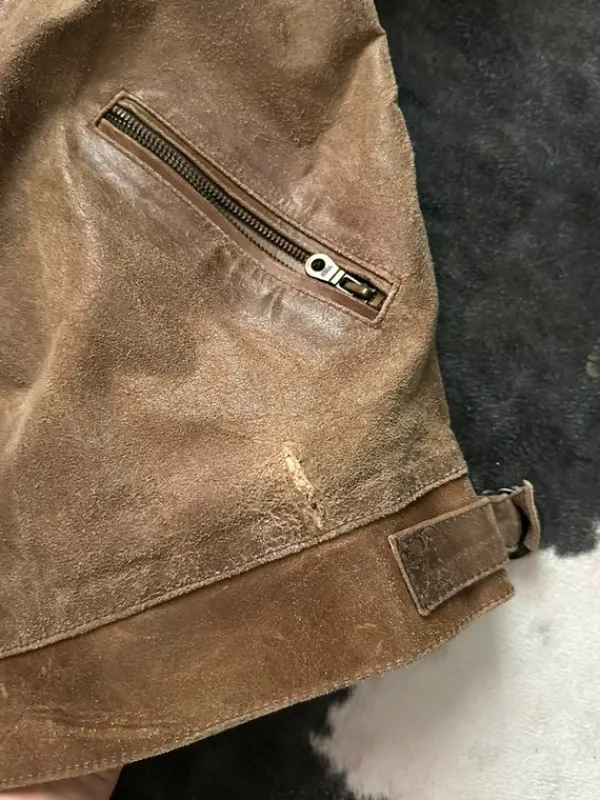 Outlet Spirit aristomann vintage nahkatakki