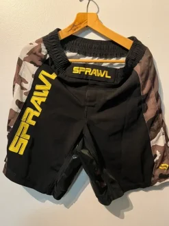 Street Fighter Sprawl MMA shorts
