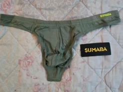 Outlet Sumaba Stringi męskie rozmiar S- 3 pak