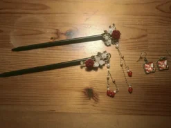 Hot Strój Japonki - Kimono z dodatkami