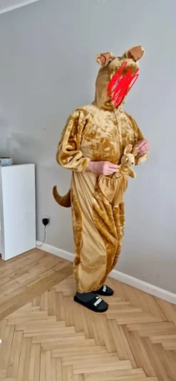 Strój karnawałowy kangur roz. XL
