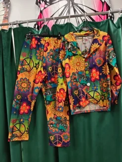 Hot Strój męskie na imprezę hipis hippie rozmiar M przebierana impreza bal