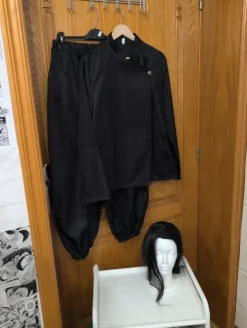 Best No Label Suguru Geto cosplay strój+ peruka