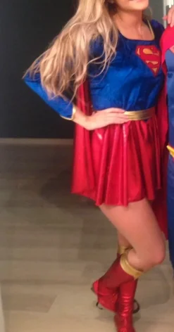 Hot No Label Supernainen naamiaisasu