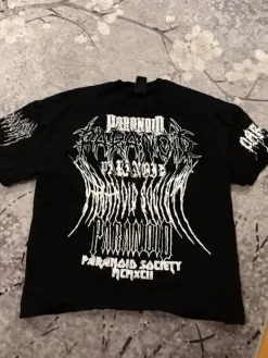 New Black Squad T-paita XS