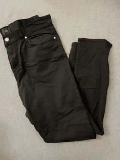 Discount H&M Tummanharmaat miesten housut