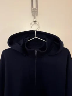 Discount Tummansininen anorakki