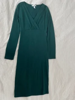 Hot H&M Mama Tummanvihreä imetysmekko 36