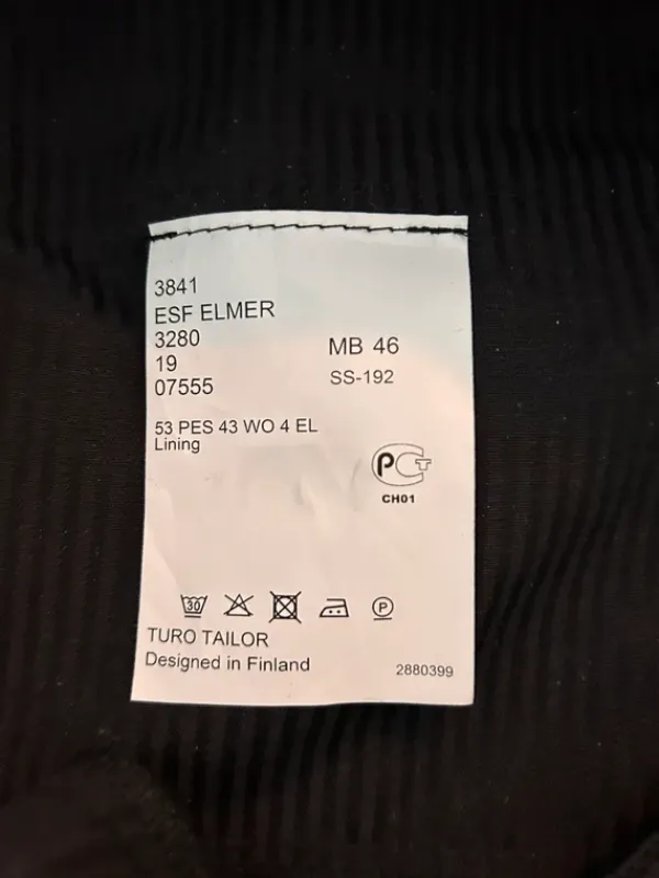 Sale Turo Tailor puku 3280