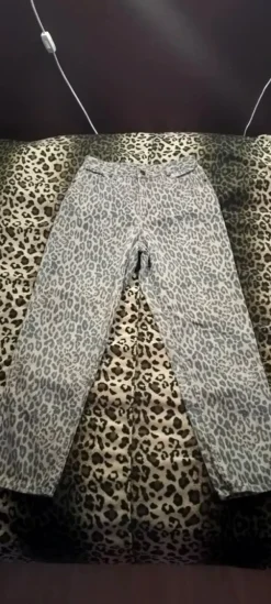 Monki Tyttöjen Leopardi farkut