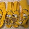 Discount The Simpsons UUDET Kuvalliset sukat-Simpsonit 40-45- 3 paria