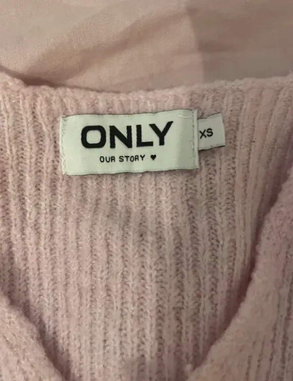 Outlet Vaaleanpunainen neule