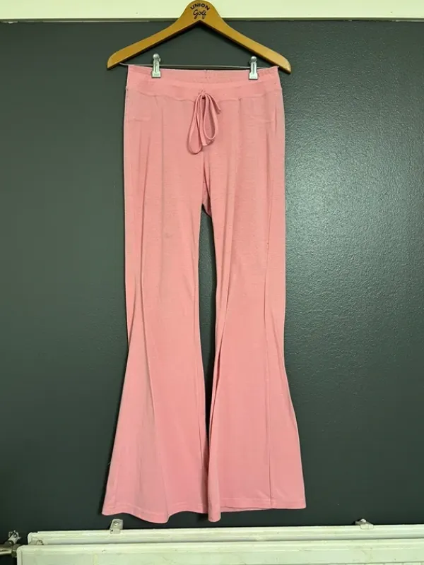 Hot Shein Vaaleanpunaiset olohousut