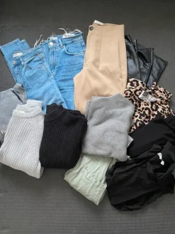 New monta merkkiä Vaatepaketti