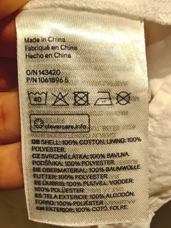 Sale Valkoinen äitiys pusero puuvillaa, S