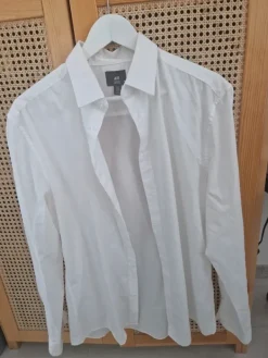 Online H&M valkoinen kauluspaita