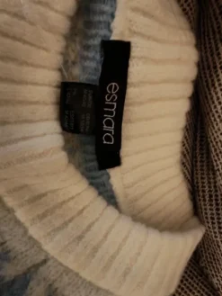 Hot Esmara Valkoinen norjalaistyylinen kirjoneule