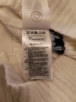 Hot Esmara Valkoinen norjalaistyylinen kirjoneule