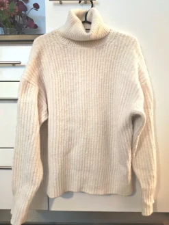 Clearance Amisu Valkoinen paksu villapaita