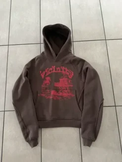 Vicinity brown hoodie
