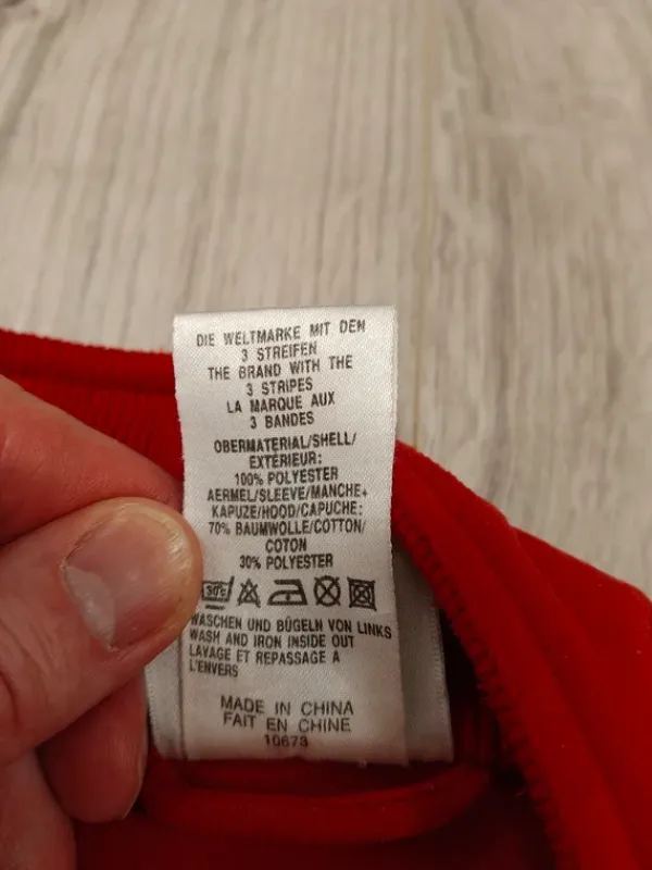 Outlet Vintage Adidas verkkatakki