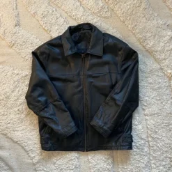 Discount Vintage Archive Black Leather Jacket