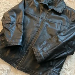 Discount Vintage Archive Black Leather Jacket