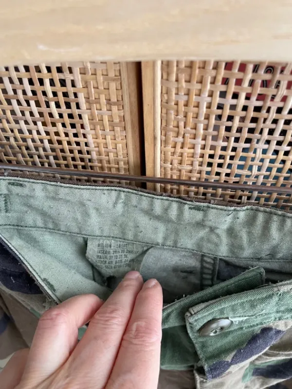 Outlet Camo Vintage Pants