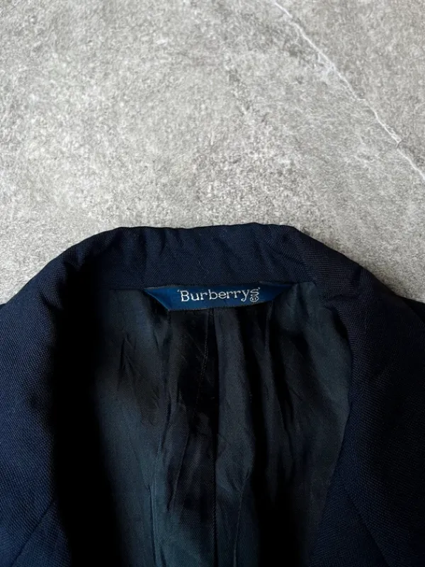 New Burberrys Vintage Double Breasted Wool Blazer Burberry’s