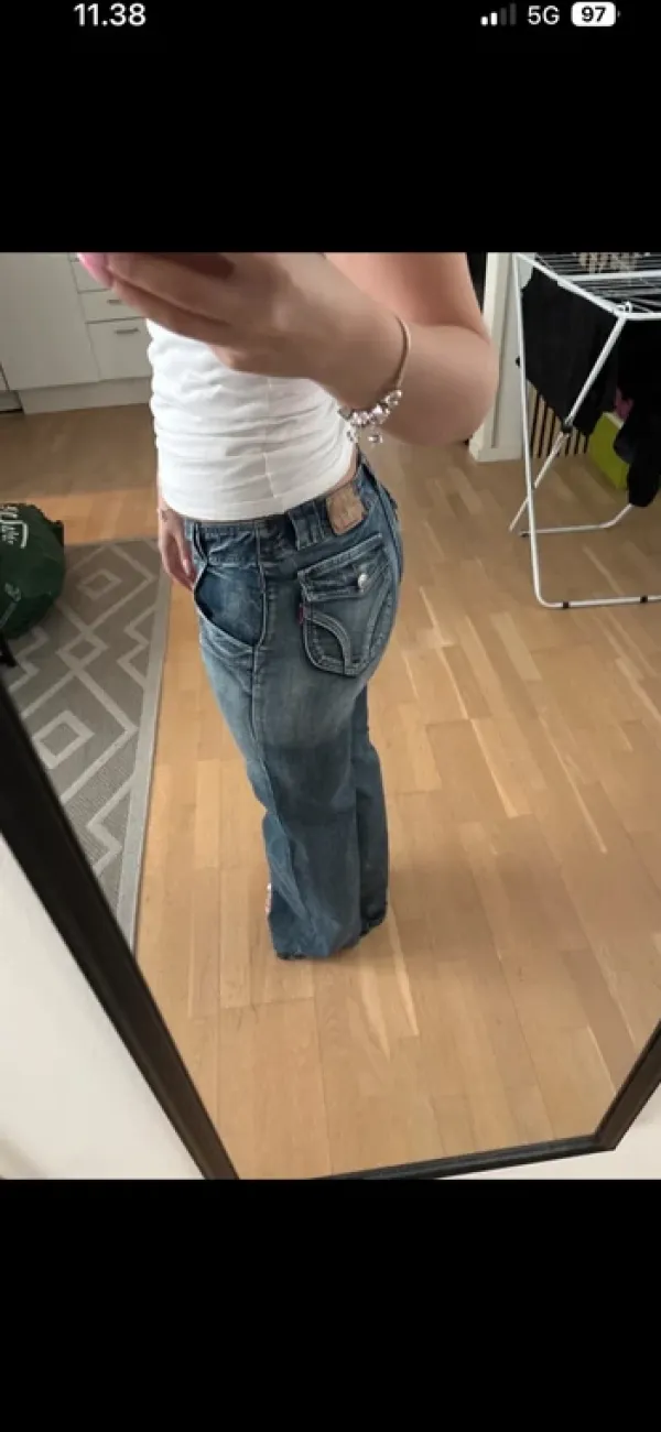 Outlet Vintage Low waist farkut