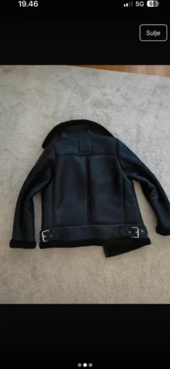 Discount Vuorellinen nahkatakki