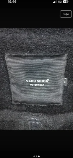 Discount Vuorellinen nahkatakki