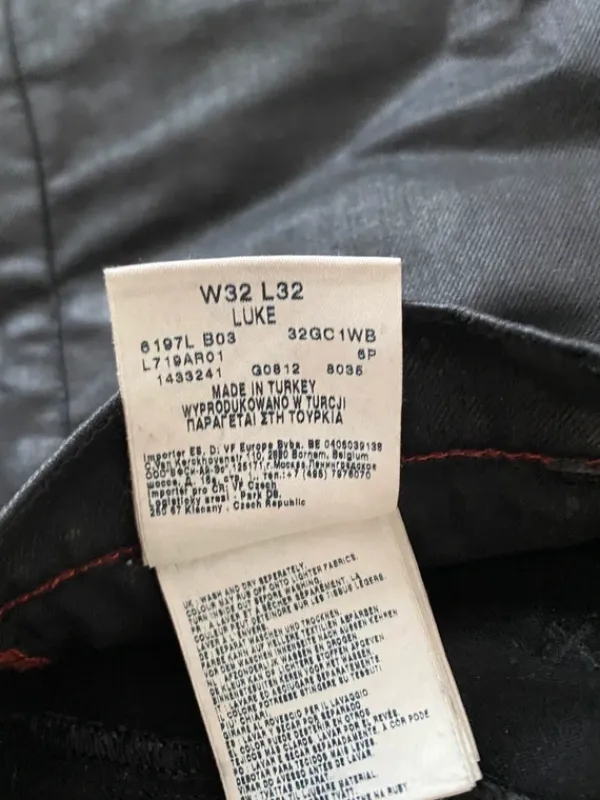 Outlet Hysteric Glamour Waxed hedi type lee jeans