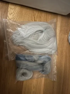 Sale Weiss Rwby/ light gray and blue wig