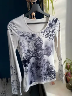 Sale y2k pitkähihainen