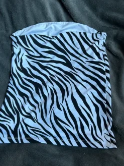Hot Zebra print tube top